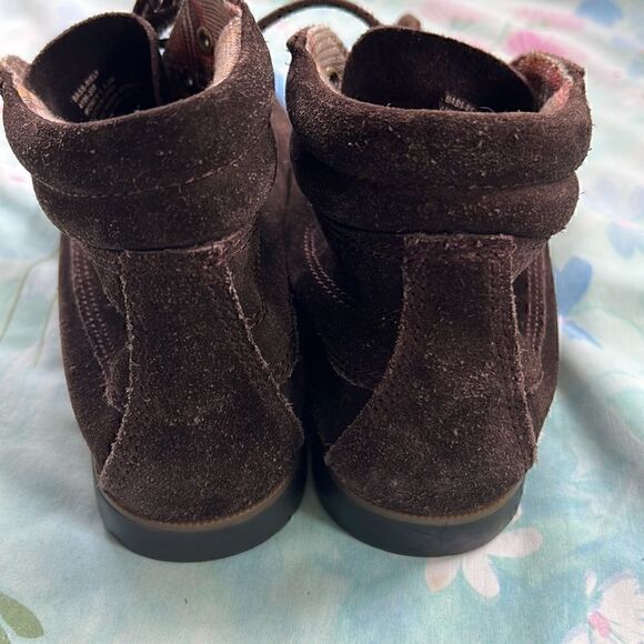 Bass Suede Riely Soft Hiking Lace Up Hiking Boots - Picture 9 of 10